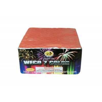 Kembang Api Weco 7 Warna 100 Shots - GE889-100